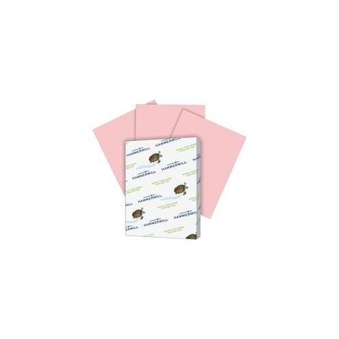 Hammermill Paper for Copy Colored Paper - 30% Recycled - Letter - 8 1/2" x 11" - 20 lb Basis Weight - Smooth - 5000 / Carton - Pink