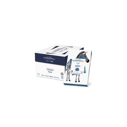 Hammermill Paper for Copy Inkjet, Laser Print Copy & Multipurpose Paper - 10% Recycled - Legal - 8 1/2" x 14" - 20 lb Basis Weight - 5000 / Carton - White