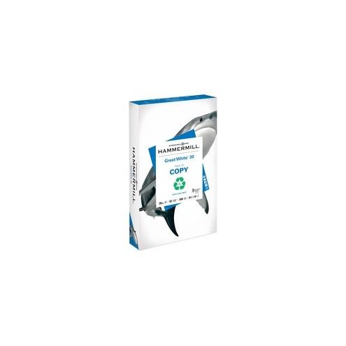 Hammermill Paper for Copy Laser, Inkjet Print Copy & Multipurpose Paper - 30% Recycled - Legal - 8 1/2" x 14" - 20 lb Basis Weight - 500 / Ream - White