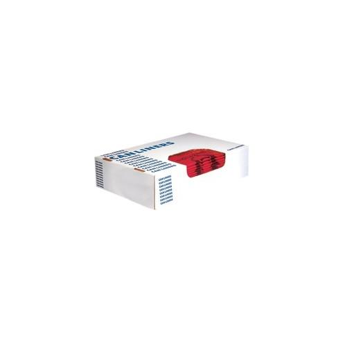 Heritage 1.3 mil Color-coded Can Liner - 30 gal - 30" Width x 43" Length x 1.30 mil (33 Micron) Thickness - Low Density - Red - 200/Carton - Can - Commercial, Healthcare