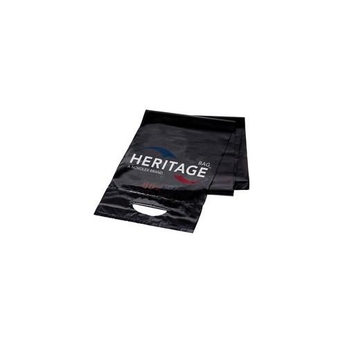 Heritage Litelift 1.3 mil Can Liners - 32 gal - 33" Width x 44" Length x 1.30 mil (33 Micron) Thickness - Black - Linear Low-Density Polyethylene (LLDPE) - 100/Carton - Can, Garbage