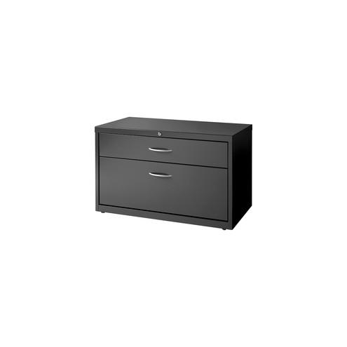 Hirsh WorkPro Two-Drawer Lateral Credenza - 36" x 18.6" x 22" - 2 x File Drawer(s) - Finish: Charcoal Gray