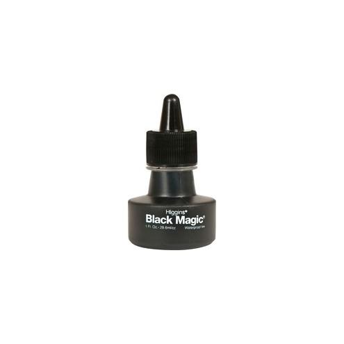 Higgins Black Magic Waterproof Ink - Black 1 fl oz Ink - 1 / Each