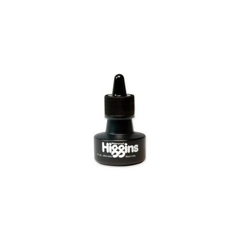 Higgins Waterproof India Ink - Black 1 fl oz Ink - Water Proof - 1 Each