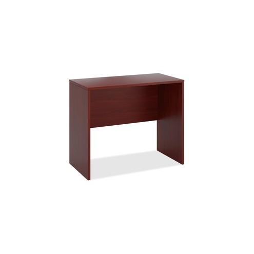 HON 10500 Standing-Height Desk Shell - 48" x 24" x 42" - Square Edge - Material: Wood - Finish: Mahogany, Thermofused Laminate (TFL)