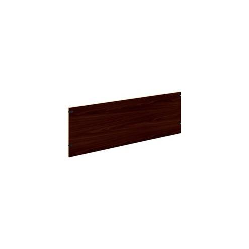HON 10500 Series Mahogany Laminate Office Desking - 60" x 18.6" - Material: Thermofused Laminate (TFL) - Finish: Mahogany Laminate