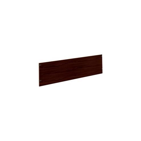 HON 10500 Series Mahogany Laminate Office Desking - 72" x 18.6" - Material: Thermofused Laminate (TFL) - Finish: Mahogany Laminate