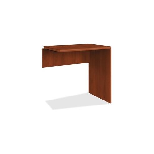 HON 10700 Series Return Shell, 30"W - 30" x 20" x 29.5" - Waterfall Edge - Material: Wood - Finish: Cognac, Laminate