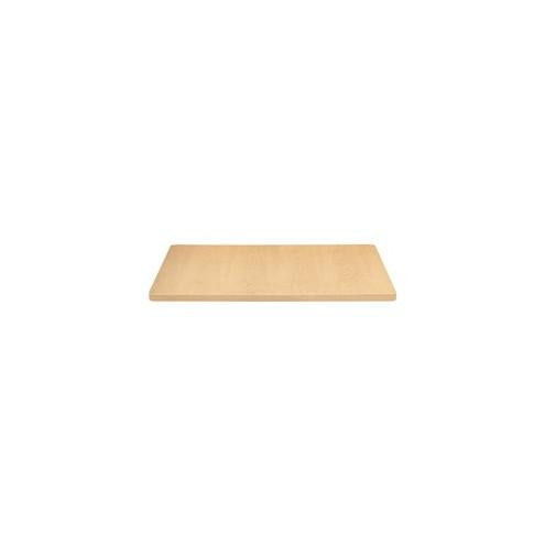 HON Hospitality Square Table Top, 42" - Laminated Square Top - 42" Table Top Length x 42" Table Top Width x 1.13" Table Top Thickness - Assembly Required - Natural Maple