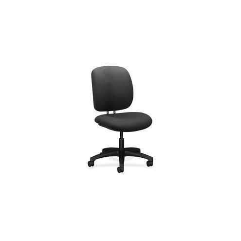 HON ComforTask Chair, Iron Ore Fabric - Iron Polymer, Olefin Seat - Iron Polymer, Olefin Back - 5-star Base - 20" Seat Width x 18" Seat Depth - 23" Width x 28.8" Depth x 38.3" Height - 1 Each