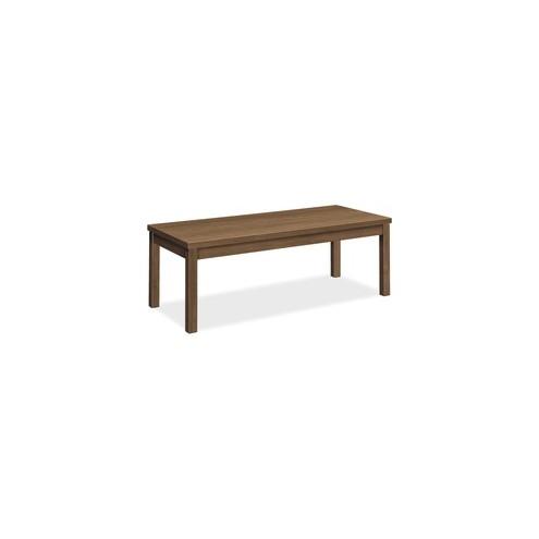 HON 10500 Pinnacle Laminate Coffee Table - 48" x 20" x 16" x 1.1" - Square Edge - Material: Thermofused Laminate (TFL), Particleboard - Finish: Pinnacle Laminate