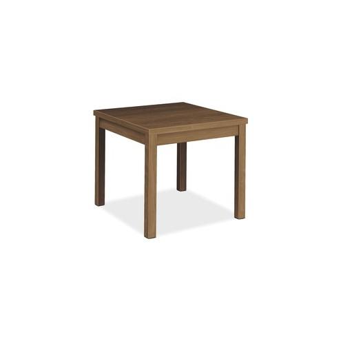 HON 10500 Series Pinnacle Laminate Corner Table - 24" x 24" x 20" x 1.1" - Square Edge - Material: Thermofused Laminate (TFL), Particleboard - Finish: Pinnacle Laminate