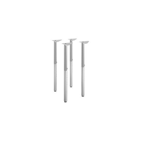 HON Build 4 Pack Post Legs - Metal - Platinum Metallic