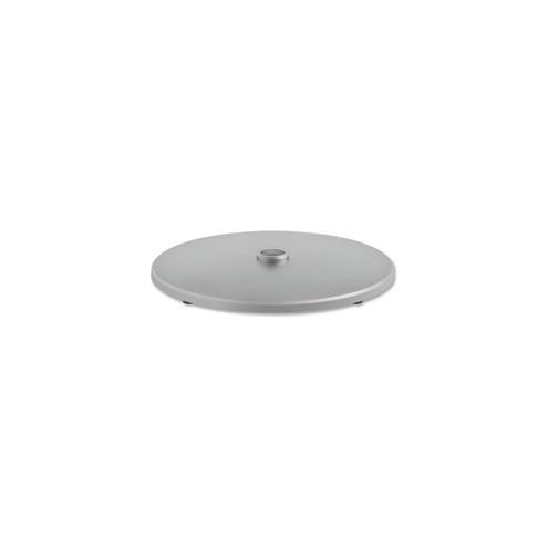 HON Arrange Disc Shroud for 42-48? Tops - 32" Width x 32" Depth x 2" Height - Steel - Chrome