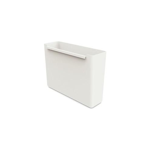 HON Fuse Collection Hot File Storage - 12.2" x 3.8" x 9.5" - Material: Plastic - Finish: White