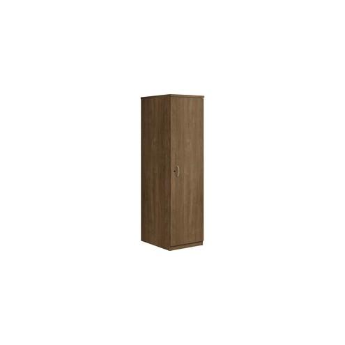 HON Foundation Wardrobe Cabinet 65"H - 1" End Panel, 1" Top, 18" x 24" x 65" - Material: Metal Handle - Finish: Pinnacle, Thermofused Laminate (TFL) Surface, Silver Handle