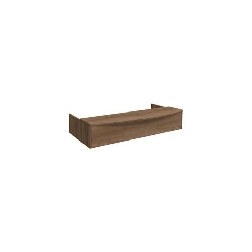 HON Foundation Reception Station - 72" x 36" x 14.3" - Finish: Pinnacle, Thermofused Laminate (TFL)