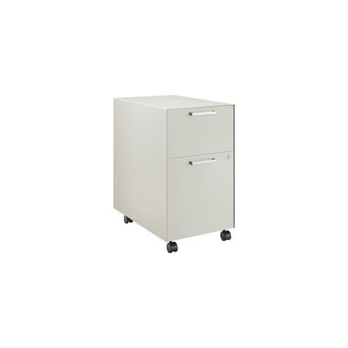 HON Fuse 23"D Mobile Pedestal - 15" x 23.3" x 24" - File Drawer(s), Box Drawer(s) - Finish: Loft