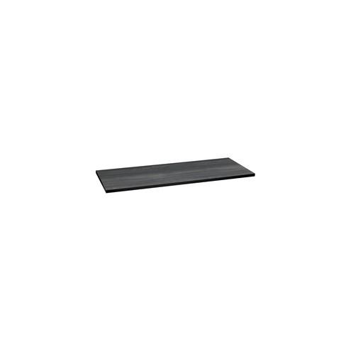 HON Huddle Sterling Ash Rectangular Table Top - Gray Rectangle Top - 60" Table Top Width x 24" Table Top Depth x 1.13" Table Top Thickness - Assembly Required
