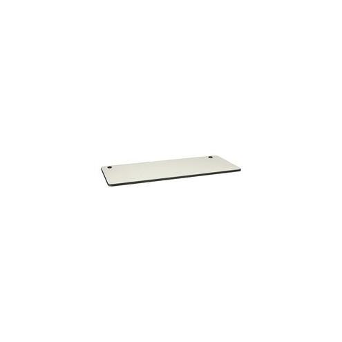 HON Huddle MT3072E Table Top - Laminated Rectangle Top - 30" Table Top Length x 72" Table Top Width x 1.13" Table Top Thickness - Charcoal, Silver