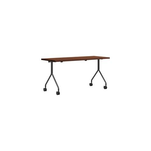 HON Between Shaker Cherry Laminate Nesting Table - Shaker Cherry Rectangle Top - 24" Table Top Length x 60" Table Top Width x 1.13" Table Top Thickness - 29" Height - Cherry