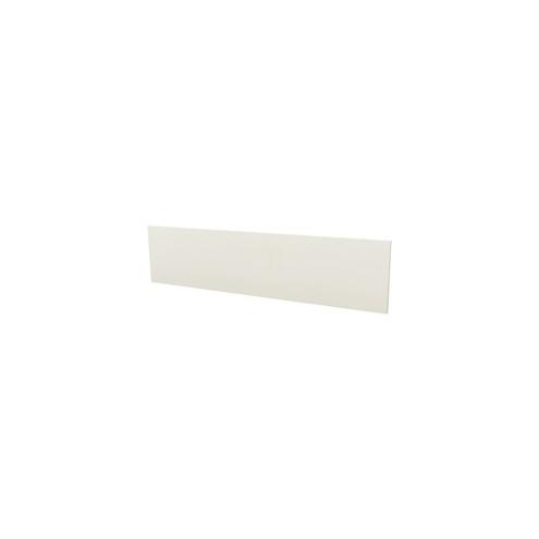 HON Floating Modesty Panel - 60" x 0.8" x 14" x 1.1" - Square Edge - Material: Particleboard - Finish: White, Laminate