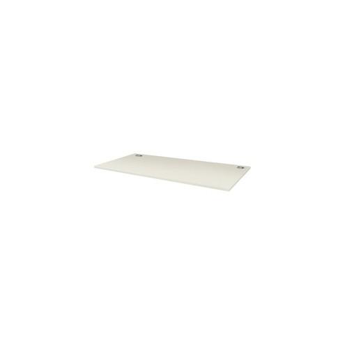 HON Voi Rectangle Worksurface 48" x 24" - 24" x 48"1.1" Work Surface - Square Edge - Material: Particleboard - Finish: White Work Surface