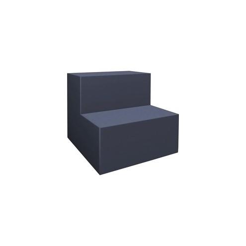 HPFI Flex Seat - 37" x 40" x 34.8"Chair, 20.8" x 34.8" x 2" Chair Seat - Material: Engineered Hardwood Frame - Finish: Navy