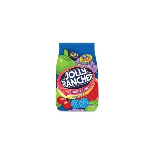 Jolly Rancher Hershey Co. Bulk Bag Hard Candy - Cherry, Watermelon, Grape, Apple, Blue Raspberry - Individually Wrapped - 1 / Bag