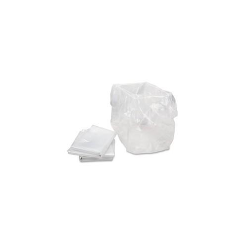 HSM Shredder Bags - fits Classic 104, 105, SECURIO B22, Pure 120, 220, 320, 420 and all other small machine models - 11 gal - 13" x 10" x 24" - 100/Carton - Clear