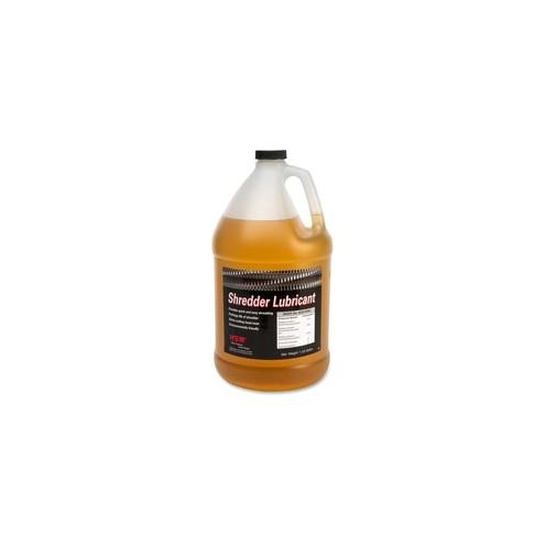 HSM Shredder Lubricant - Gallon Bottle - 4 quart - Amber