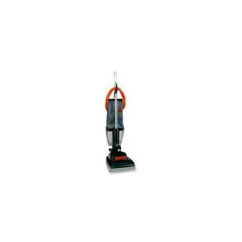 Hoover Guardsman 12" Bagless Upright Vacuum - Bagless - 12" Cleaning Width - 50 ft Cable Length - 6 A - Black