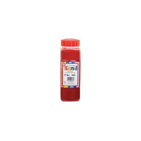 Hygloss Colored Sand - Art Project - Recommended For 4 Year - 1 Each - Red