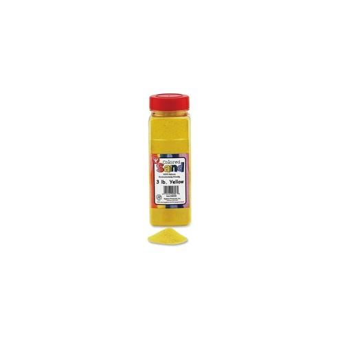 Hygloss Colored Sand - Art Project - Recommended For 4 Year - 1 Each - Yellow