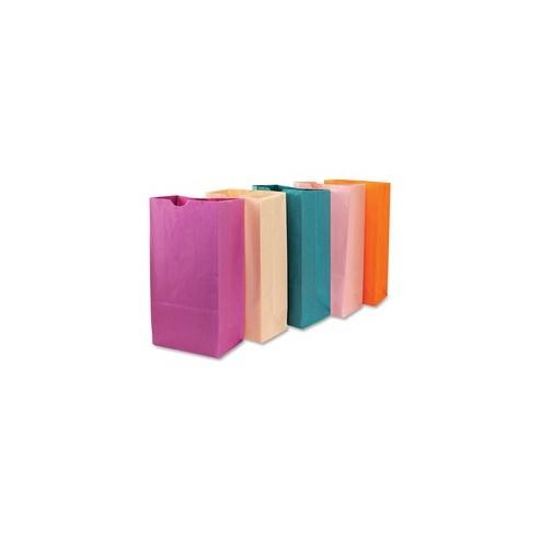 Hygloss Bright Color Bagz - Craft Project, Decoration - 50 Piece(s) - 11" x 6" x 2.50" - 50 / Pack - Assorted - Paper
