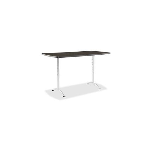 Iceberg Utility Table - Rectangle Top - 72" Table Top Length x 36" Table Top Width - Assembly Required - Gray Walnut