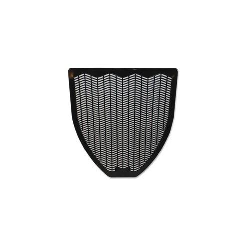 Z-Mat Urinal Mat - Fresh Blast - Lasts upto 6 Week - Non-slip, Disposable - 6 / Carton - Black