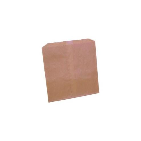 Impact Products Sanitary Disposal Floor Unit Wax Liners - Brown Kraft - 500/Carton - Sanitary