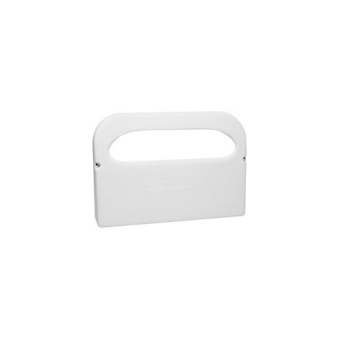 Impact Products Toilet Seat Cover Dispenser - Half-fold - Plastic - White - Corrosion Resistant