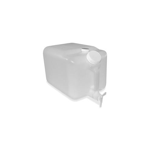 E-Z Fill 5-gallon Container - External Dimensions: 16" Length x 10" Width x 9.5" Height - 5 gal - Plastic - Translucent - For Chemical - 1 / Each