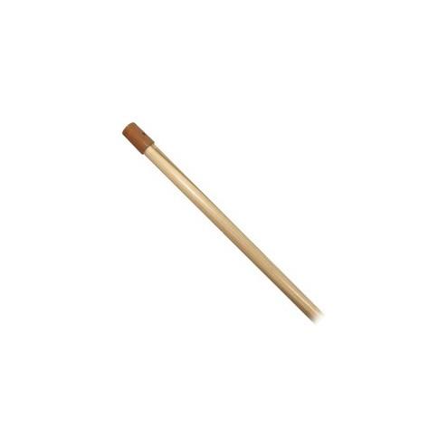Impact Products Screw-type Wood Handle - 54" Length - Natural - Hardwood, Plastic - 1 Each