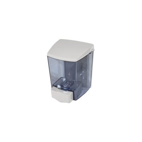 Encore Soap Dispenser - Manual - 30 fl oz Capacity - Clear - 1Each