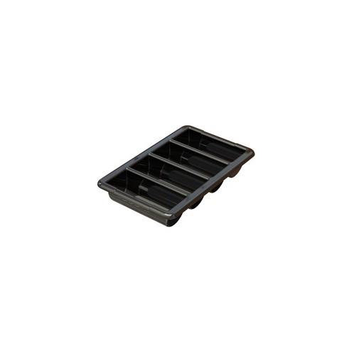 Impact Products Box Cutlery 4 Inch Black - 4" Height x 13" Width x 21.5" Depth - Black - 1Each