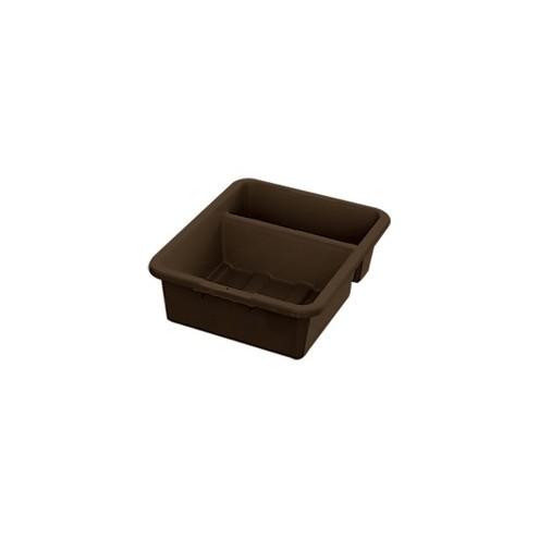 Impact Products Bus Box Divided 7 Inch Brown - 2 Compartment(s) - 7" Height x 17.3" Width x 21.3" Depth - Brown