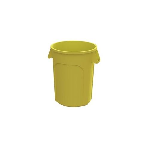 Value-Plus Container 20 Gal Yellow - Sturdy Handle - Yellow