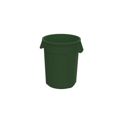 Value-Plus 44 Gallon Green Container - Sturdy Handle - Green
