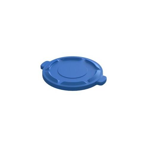 Value-Plus Lid for 20 Gallon Blue Trash Can - Blue