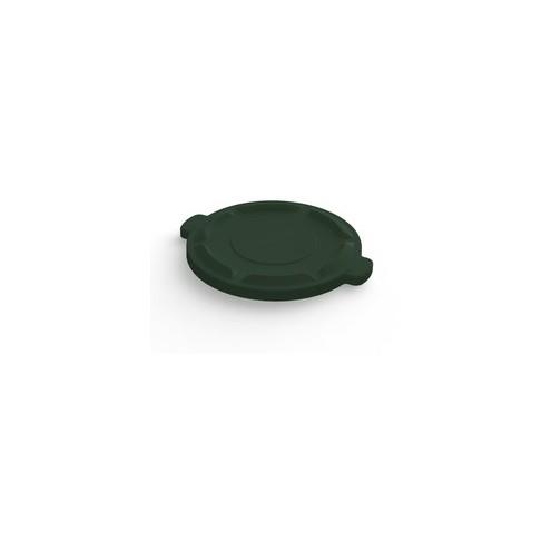 Value-Plus Lid for 20 Gallon Green Trash Can - Green