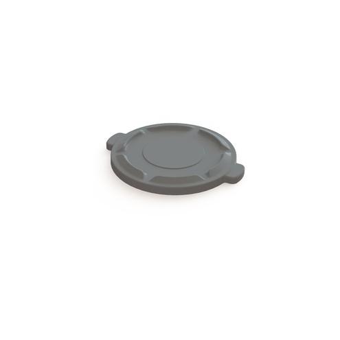 Value-Plus Lid for 32 Gallon Gray Trash Can - Gray