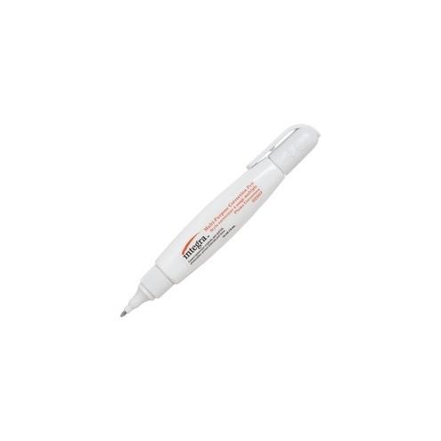 Integra Correction Pen - 0.41 fl oz - White - 1 / Each